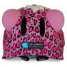 Crazy Safety Leopard Juniorhjelm, Pink