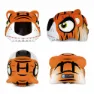 Crazy Safety Tiger Juniorhjelm, Orange