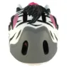 Crazy Safety Zebra Juniorhjelm, Black / white