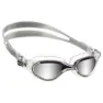 Cressi Flash Speil-svømmebriller unisex, Clear / blue mirrored, One Size