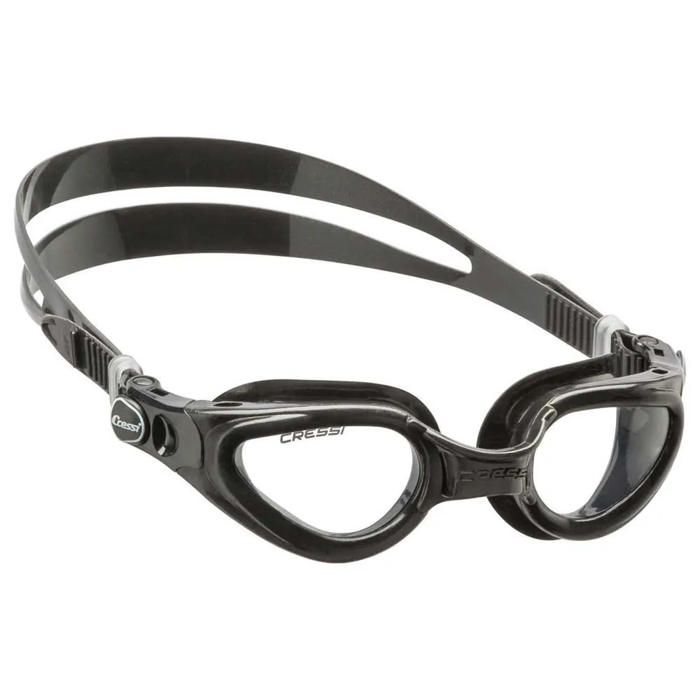Cressi Right Dark Svømmebriller unisex, Black / smoked, One Size