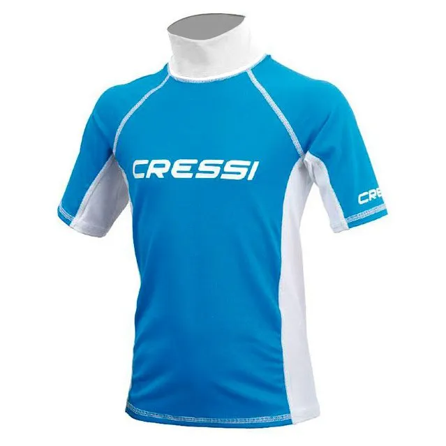 Cressi Tribal Uv-beskyttende T-skjorte Med Korte Ermer, Blue / white, 6-7Y Cressi Tribal Uv-beskyttende T-skjorte Med Korte Ermer, Blue / white, 6-7Y