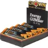 Crown Sport Nutrition Energibar Boks Appelsin 30g 12 Enheter, Black / orange, One Size