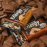 Crown Sport Nutrition Energibar Boks Dobbel Sjokolade 60g 12 Enheter, Black / brown, One Size