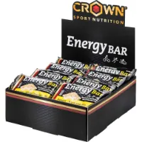 Crown Sport Nutrition Energibar Boks Hvit Sjokolade Banan 60g 12 Enheter