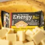 Crown Sport Nutrition Energibar Boks Hvit Sjokolade Banan 60g 12 Enheter, Black / yellow, One Size