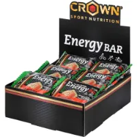 Crown Sport Nutrition Energibar Boks Jordbær 60g 12 Enheter