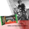 Crown Sport Nutrition Energibar Boks Jordbær 60g 12 Enheter, Black / red / green, One Size