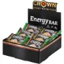 Crown Sport Nutrition Energibar Boks Saltet Peanøtt 60g 12 Enheter, Black / brown / green, One Size