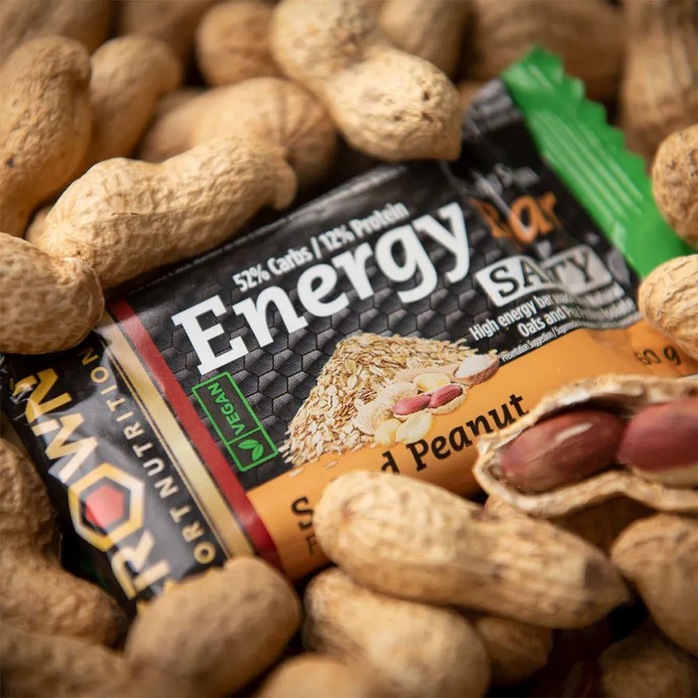 Crown Sport Nutrition Energibar Boks Saltet Peanøtt 60g 12 Enheter, Black / brown / green, One Size Crown Sport Nutrition Energibar Boks Saltet Peanøtt 60g 12 Enheter, Black / brown / green, One Size