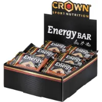 Crown Sport Nutrition Energibar Boks Sjokolade Salt 60g 12 Enheter Crown Sport Nutrition Energibar Boks Sjokolade Salt 60g 12 Enheter