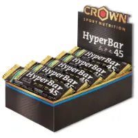Crown Sport Nutrition Hyper 45 Energibar Boks Nøytral Smak 60g 10 Enheter