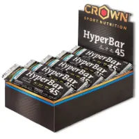 Crown Sport Nutrition Hyper 45 Energibar Boks Nøytral Smak 60g 10 Enheter