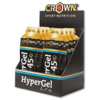 Crown Sport Nutrition Hyper 45 Neutral Boks Med Energigeler 75g 10 Enheter