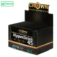 Crown Sport Nutrition Hyperdrink 45 Energidrikk Enkeltdoseboks Nøytral Smak 47g 10 Enheter