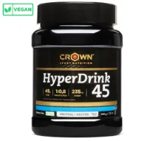 Crown Sport Nutrition Hyperdrink 45 Energidrikkpulver Nøytral Smak 846g Crown Sport Nutrition Hyperdrink 45 Energidrikkpulver Nøytral Smak 846g