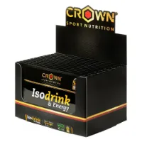 Crown Sport Nutrition Isodrink Isotonisk Enkeltdoseringsboks Appelsin 32g 12 Enheter
