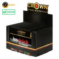 Crown Sport Nutrition Isodrink Isotonisk Enkeltdoseringsboks Bær 32g 12 Enheter Crown Sport Nutrition Isodrink Isotonisk Enkeltdoseringsboks Bær 32g 12 Enheter