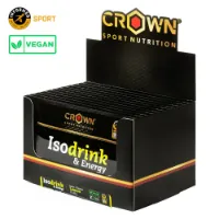 Crown Sport Nutrition Isodrink Isotonisk Enkeltdoseringsboks Sitron 32g 12 Enheter