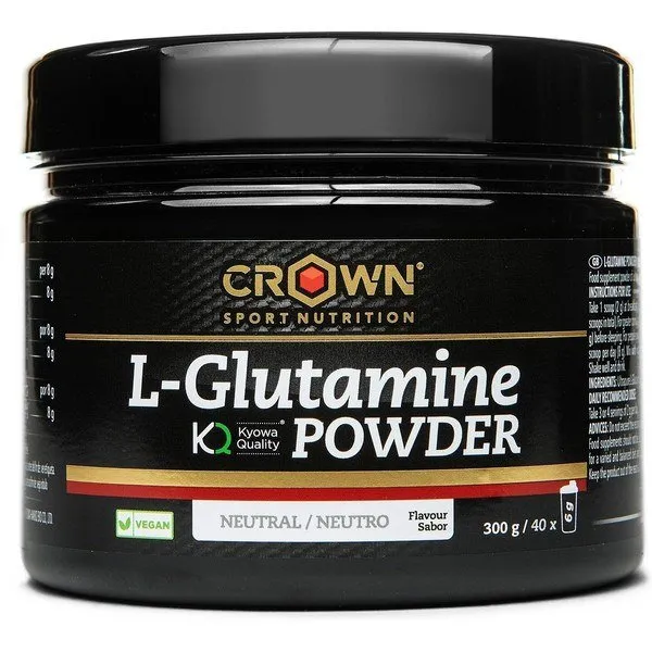 Crown Sport Nutrition L-glutamin Kyowa Pulver 240g, Clear, One Size Crown Sport Nutrition L-glutamin Kyowa Pulver 240g, Clear, One Size