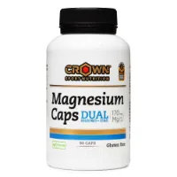 Crown Sport Nutrition Magnesium Dual Vegan Kapsler 90 Enheter Crown Sport Nutrition Magnesium Dual Vegan Kapsler 90 Enheter