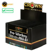 Crown Sport Nutrition Pre Workout Pro St Energidrikk Enkeltdoseboks Blå Storm 15g 12 Enheter Crown Sport Nutrition Pre Workout Pro St Energidrikk Enkeltdoseboks Blå Storm 15g 12 Enheter