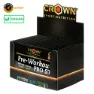 Crown Sport Nutrition Pre Workout Pro St Energidrikk Enkeltdoseboks Blå Storm 15g 12 Enheter, Black, One Size