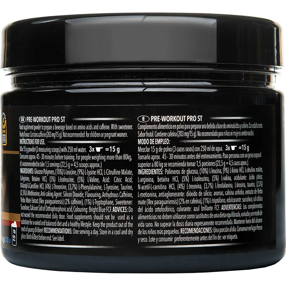 Crown Sport Nutrition Pro St Drikkepulver Blå Storm 300g, Black, One Size Crown Sport Nutrition Pro St Drikkepulver Blå Storm 300g, Black, One Size