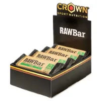 Crown Sport Nutrition Raw Vegan Energibar Boks Eple 50g 12 Enheter