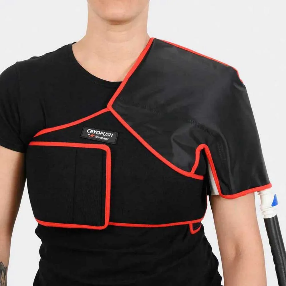 Cryopush Skulderpute For Kryoterapi, Black / red, One Size Cryopush Skulderpute For Kryoterapi, Black / red, One Size