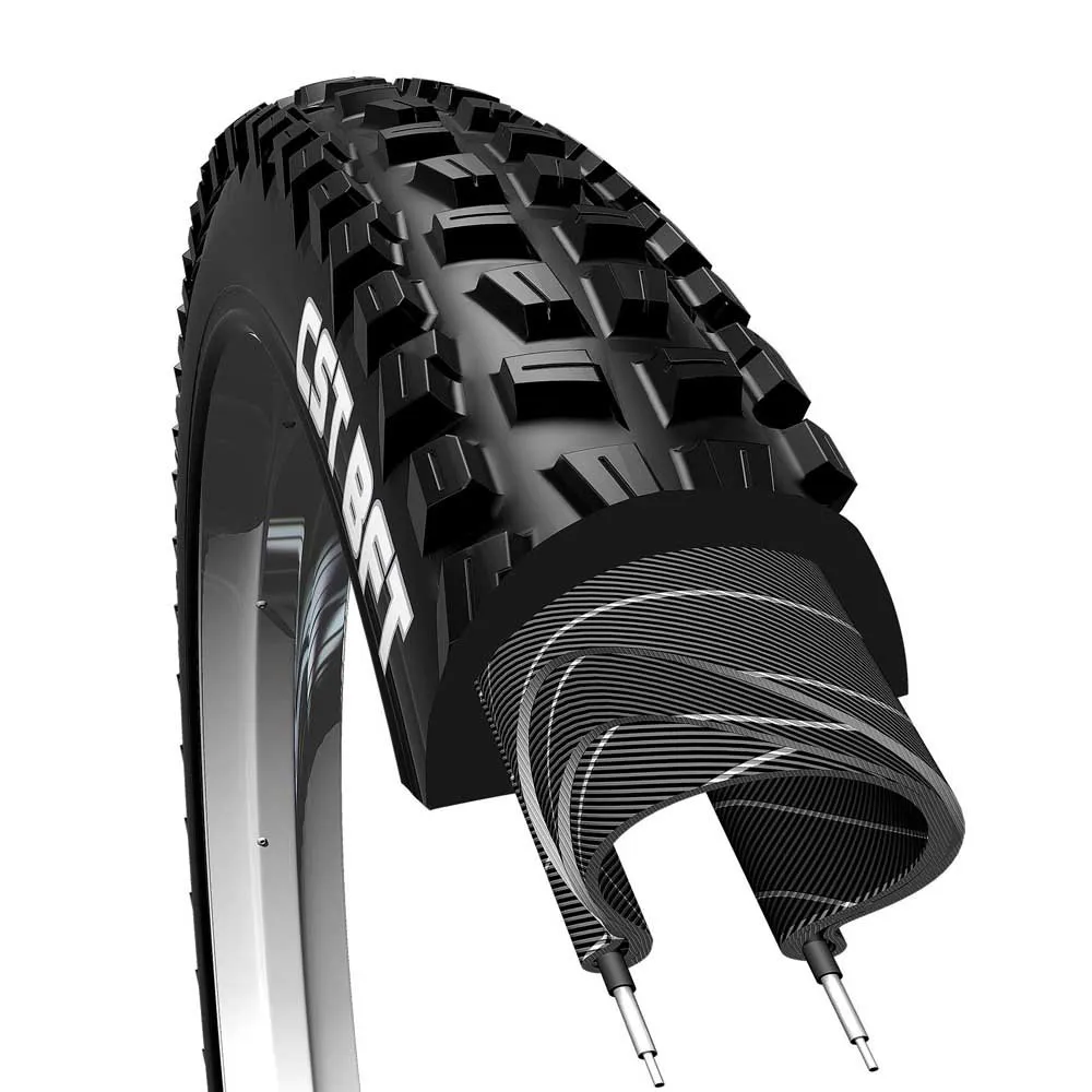 CST Bft Dual Compound 60 Tpi Tubeless 27.5´´ X 2.25 Mtb-dekk, Black, 27.5" x 2.25, Sykkeldekk CST Bft Dual Compound 60 Tpi Tubeless 27.5´´ X 2.25 Mtb-dekk, Black, 27.5" x 2.25, Sykkeldekk