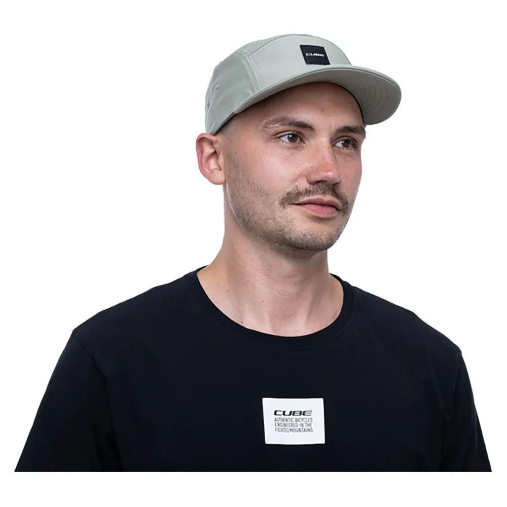 Cube 5 Panel Cap, Olive