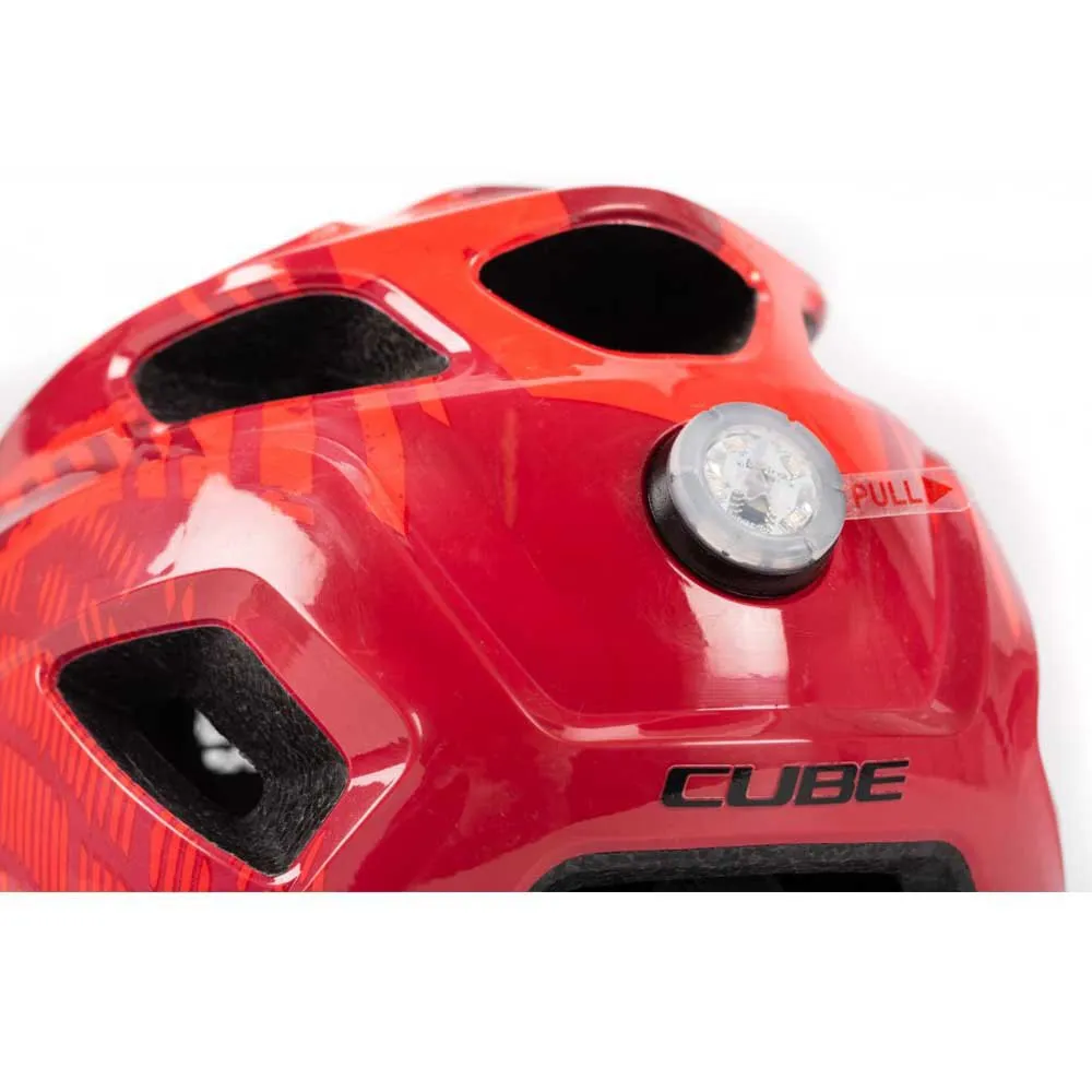 Cube Ant Mtb-hjelm, Red splash Cube Ant Mtb-hjelm, Red splash