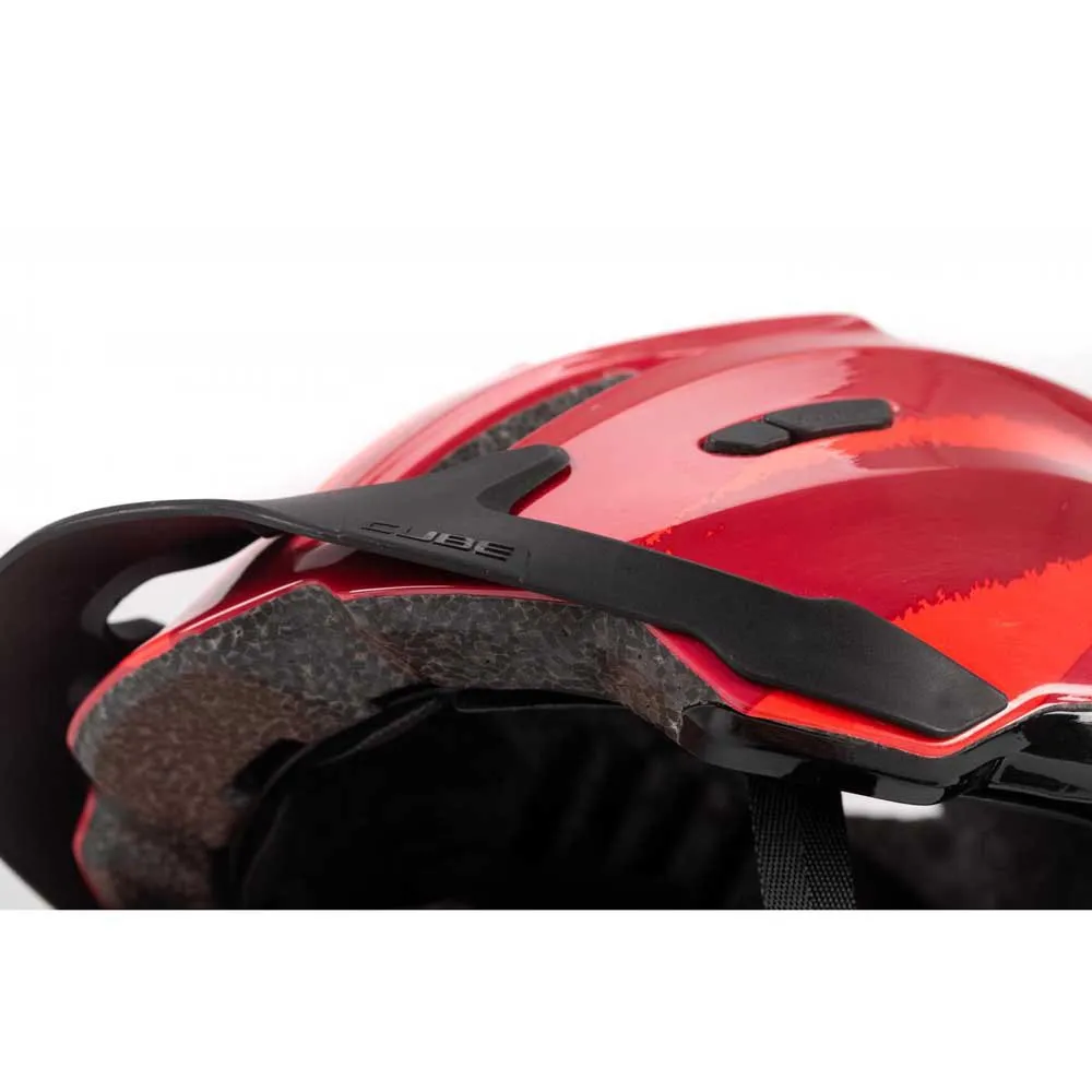 Cube Ant Mtb-hjelm, Red splash Cube Ant Mtb-hjelm, Red splash