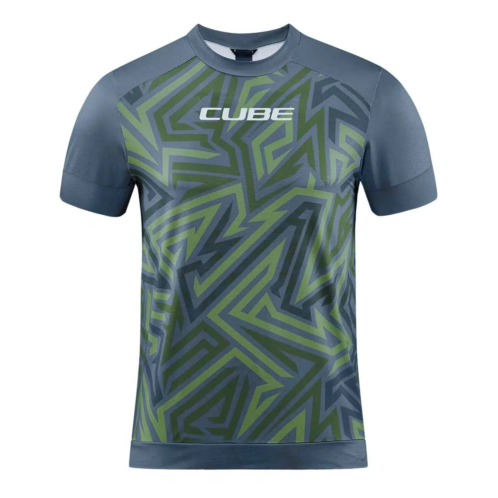 Cube Atx Tm Kortskjortet Enduro-sykkeltrøye Cube Atx Tm Kortskjortet Enduro-sykkeltrøye