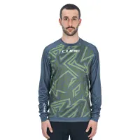 Cube Atx Tm Langarmet Enduro-sykkeltrøye