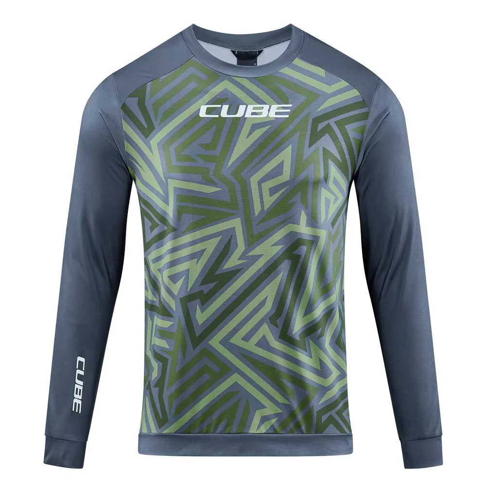 Cube Atx Tm Langarmet Enduro-sykkeltrøye Cube Atx Tm Langarmet Enduro-sykkeltrøye