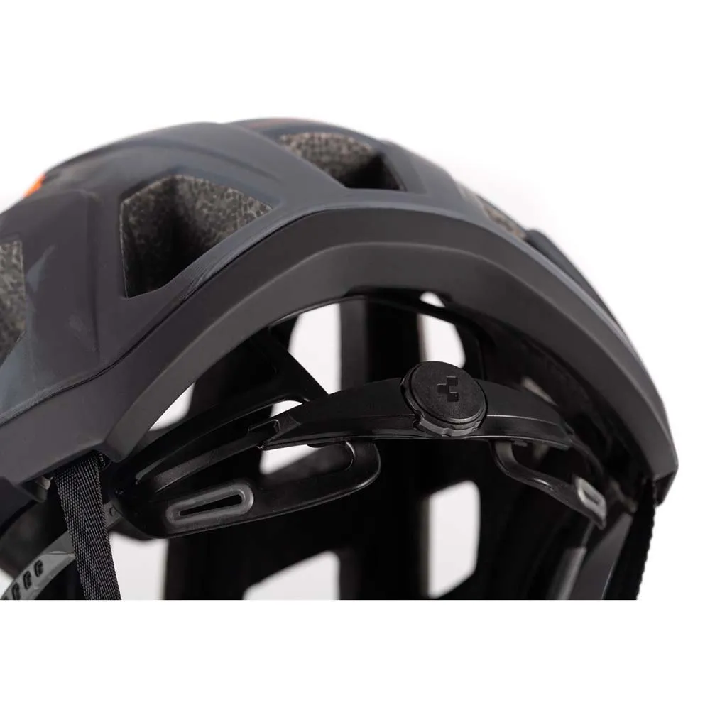 Cube Badger X Action Team Mtb-hjelm, Grey / orange Cube Badger X Action Team Mtb-hjelm, Grey / orange