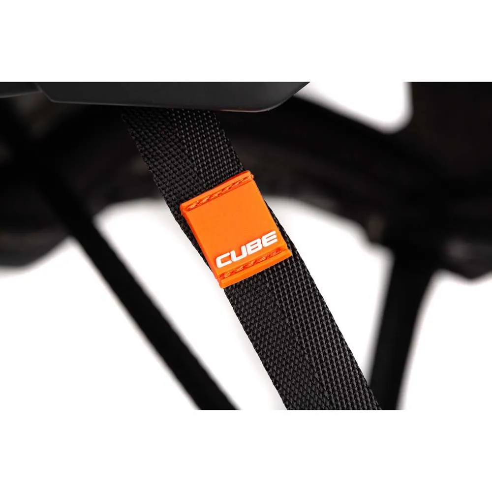Cube Badger X Action Team Mtb-hjelm, Grey / orange Cube Badger X Action Team Mtb-hjelm, Grey / orange