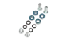 Cube Bakdemper Link, Multicolor, One Size