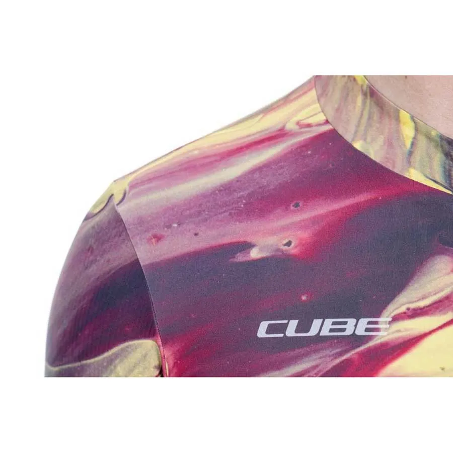 Cube Blackline Art Kort Ermet Trøye