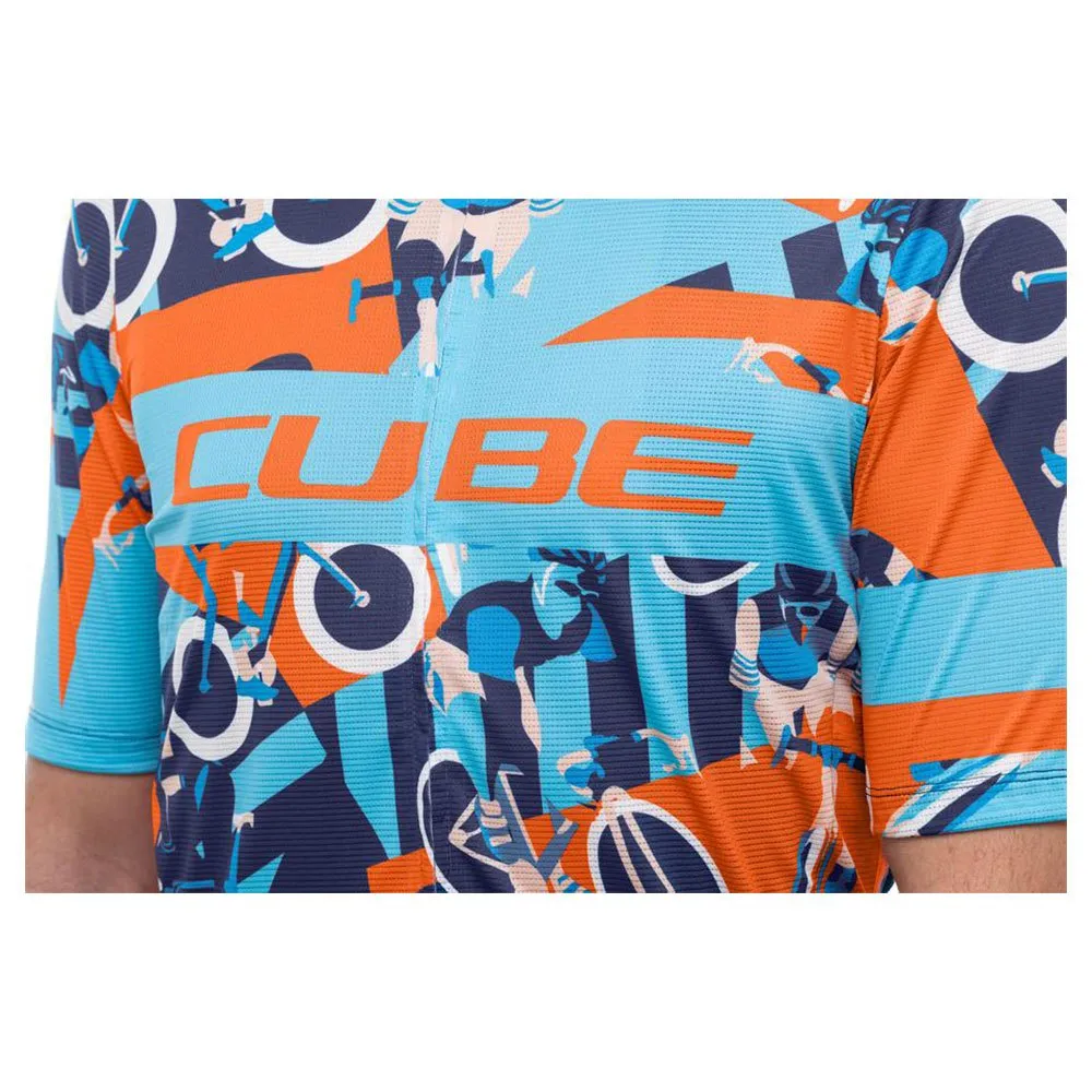 Cube Blackline Cmpt Kort Ermet Trøye