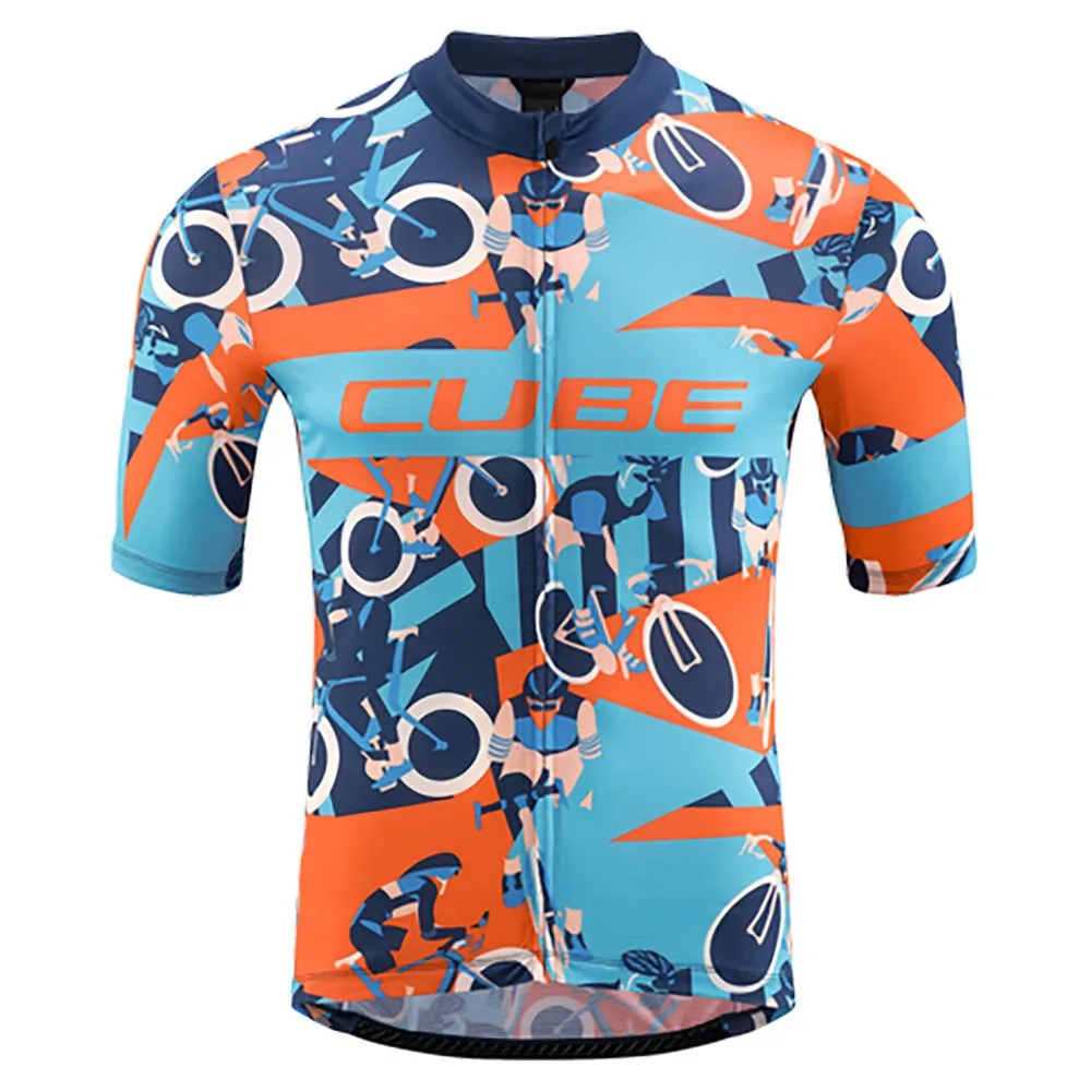 Cube Blackline Cmpt Kort Ermet Trøye