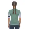 Cube Blackline Fade Kort Ermet Trøye, Green / violet, XL