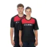 Cube Edge Kortskjortet Enduro-sykkeltrøye, Black / red, S