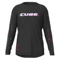Cube Glitch Langarmet Enduro-sykkeltrøye