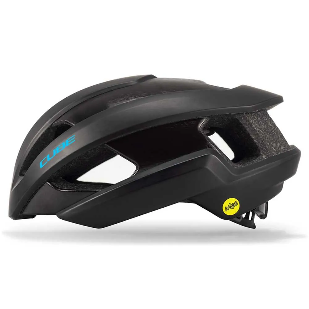 Cube Heron Slt Mips Hjelm, Black / blue Cube Heron Slt Mips Hjelm, Black / blue