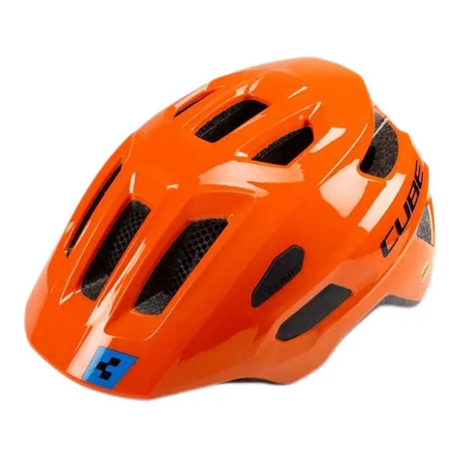 Cube Linok X Actionteam Junior Mtb-hjelm, Orange Cube Linok X Actionteam Junior Mtb-hjelm, Orange