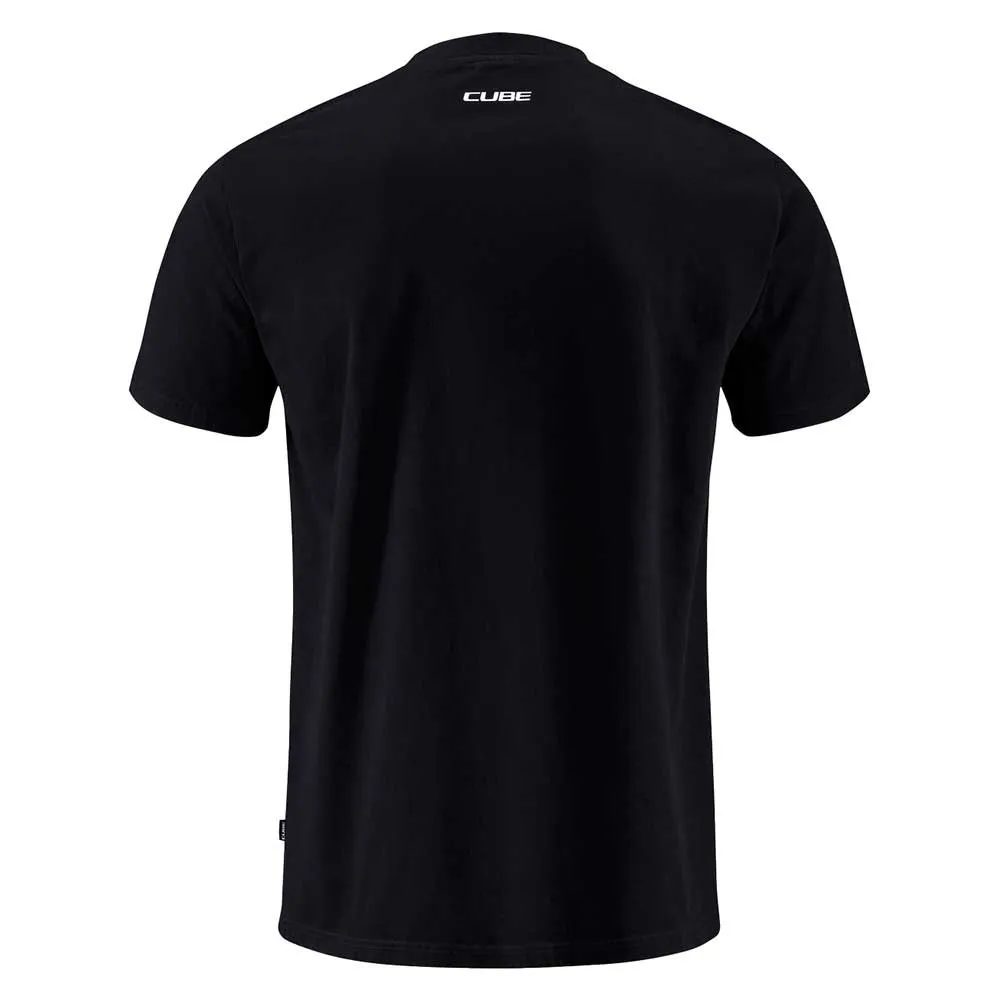 Cube Organic Actionteam Gty Fit Kortarmet T-skjorte, Black / white, XS Cube Organic Actionteam Gty Fit Kortarmet T-skjorte, Black / white, XS