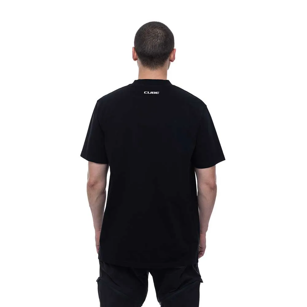 Cube Organic Actionteam Gty Fit Kortarmet T-skjorte, Black / white, XS Cube Organic Actionteam Gty Fit Kortarmet T-skjorte, Black / white, XS